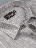 Euro Linen Light Gray Colour with Lining Shirts for Men