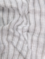 Linen White with Gray Lining Shirts for Men