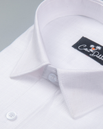 Belgium Linen White Shirts for Men