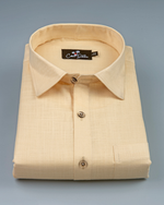 Cotton Light Fone Colour Shirts for Men