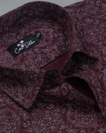 Cotton Marrun Rajwada Print Shirts for Men