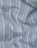 Slub Linen Sky Blue with White Lining Shirts for Men