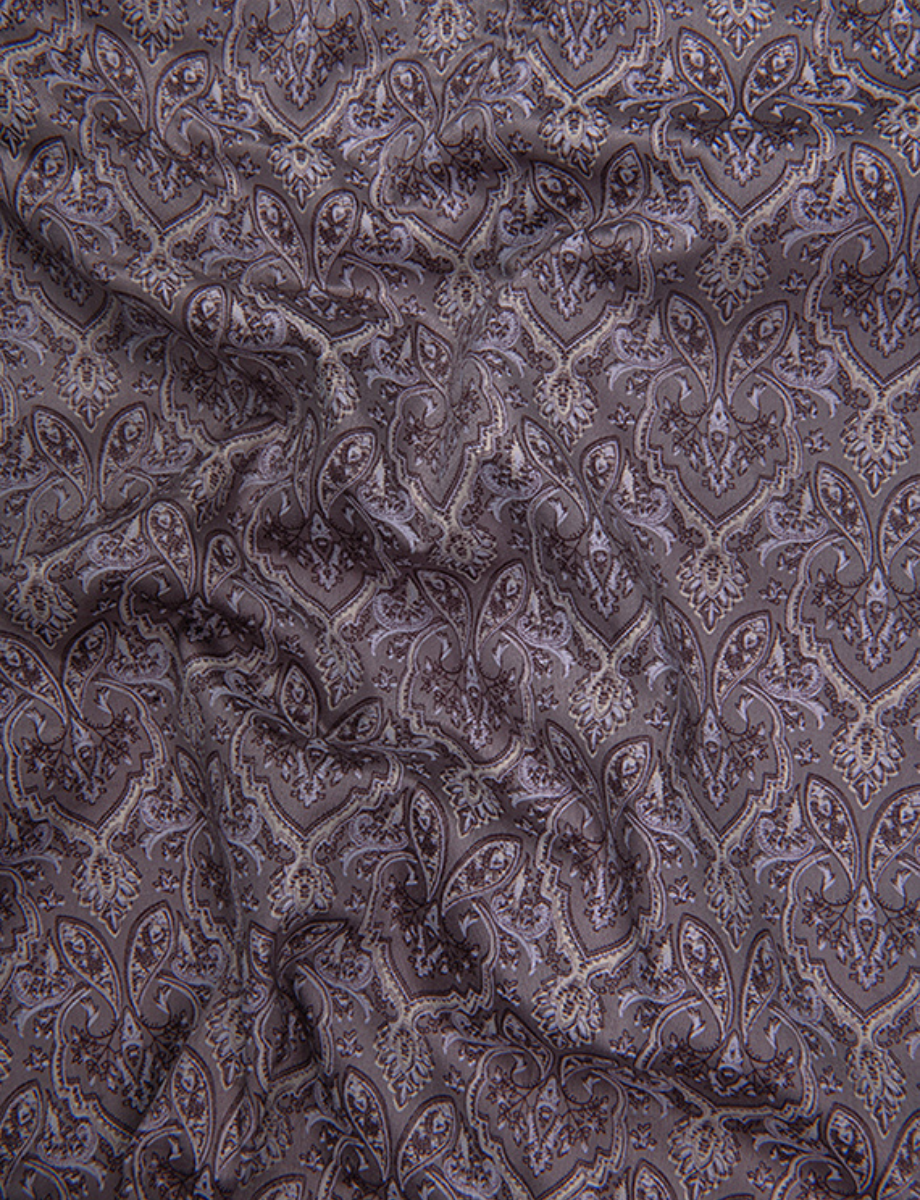 Cotton Printed Wine Colour Shirts for Men