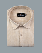 Linen Light Fone Colour Shirt for Men