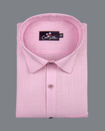 Cotton Pink Colour Shirts for Men