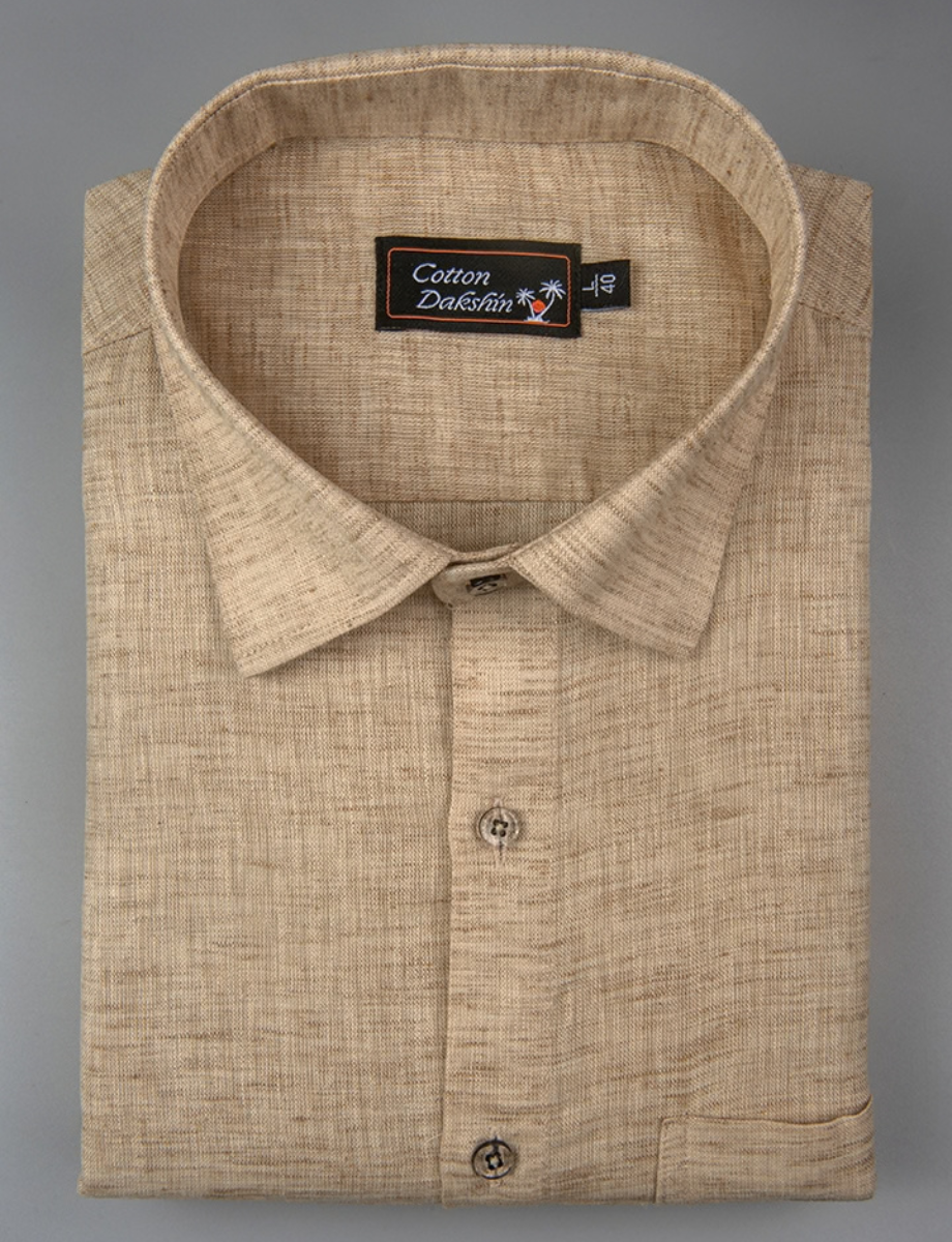 Linen Fone Colour Shirts for Men