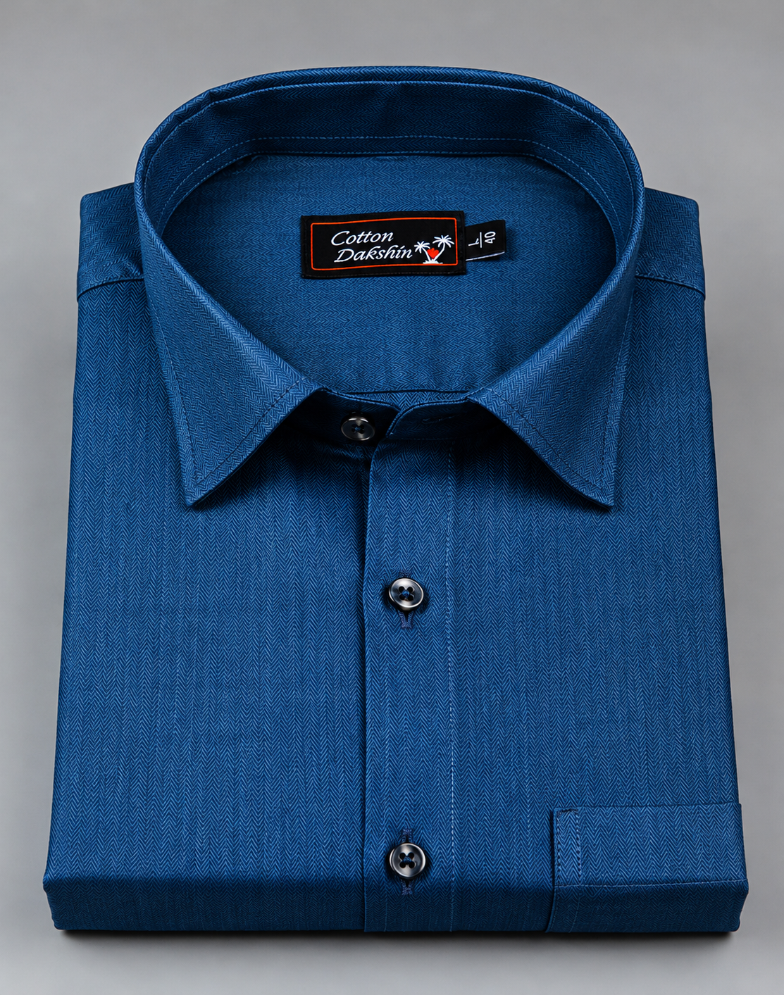 Bristol Linen Neavy Blue Colour Shirts for Men
