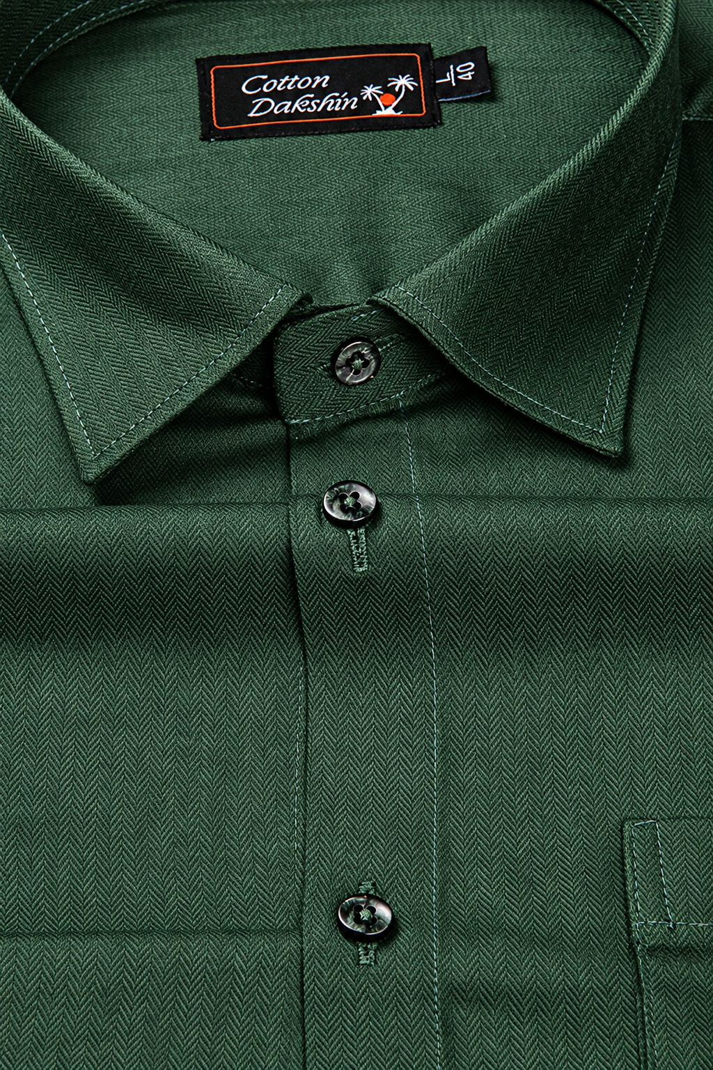 Bristol linen Green colour shirts for men