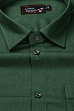 Bristol linen Green colour shirts for men