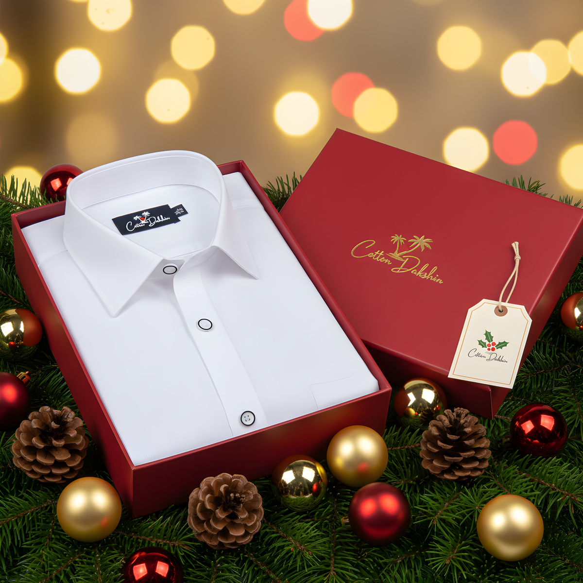 Italian linen Structure White Shirts for Men