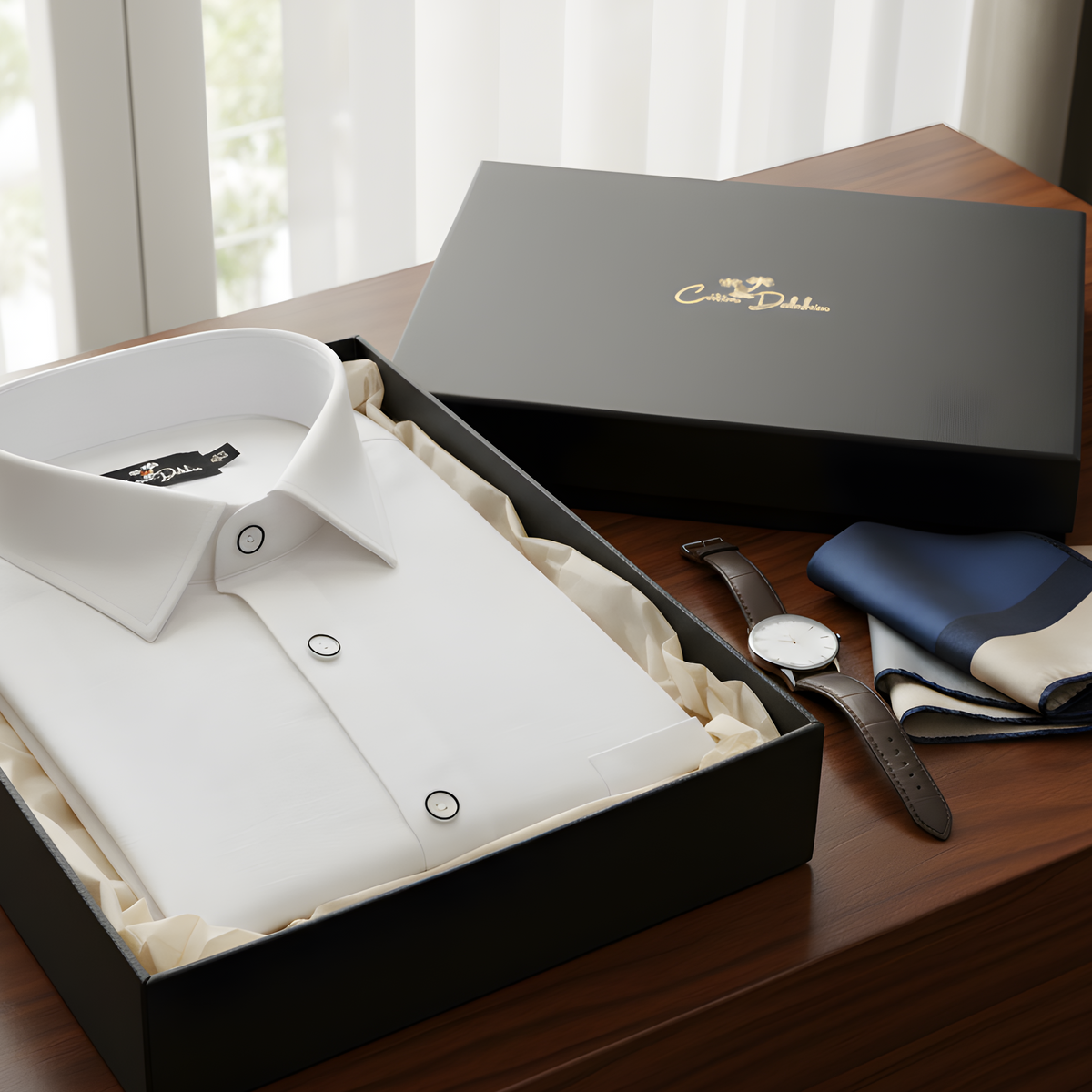 Linen White Premium Shirts for Men
