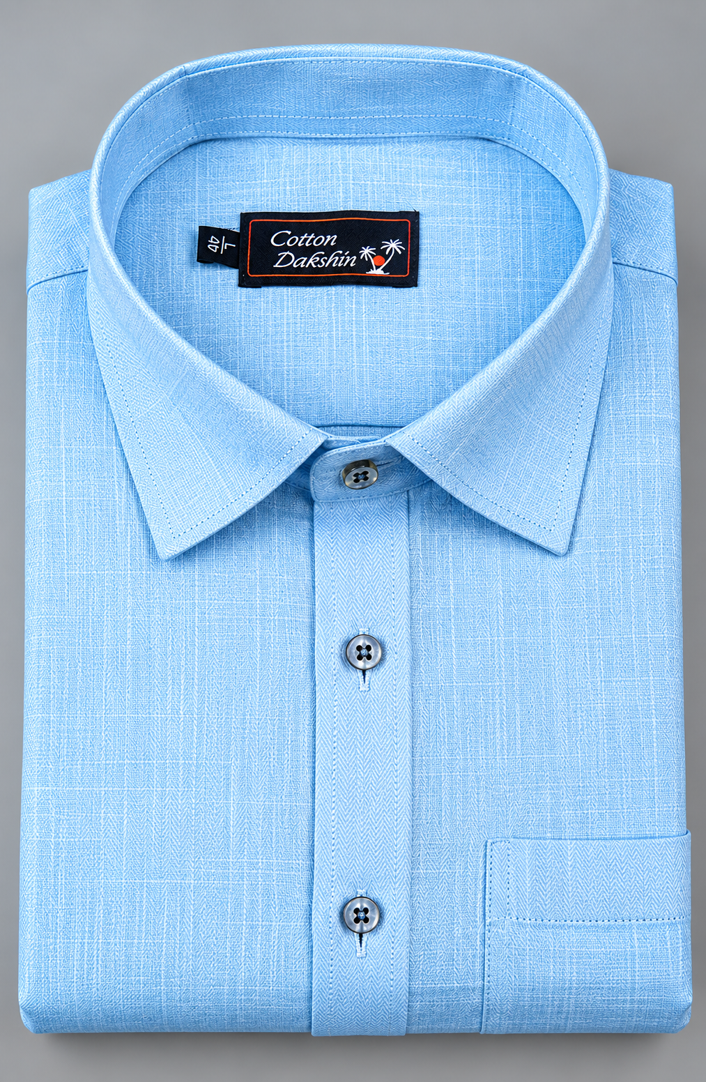 Bristol linen sky blue colour shirts for men