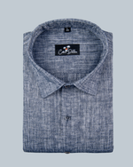 Linen Nevy Blue Colour Shirt for Men