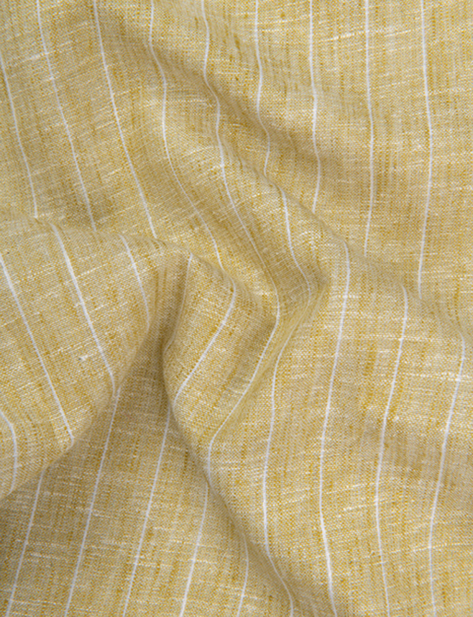 Euro Linen Yellow Golden with Lining Shirts for Men