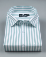 Cotton White with Light Rama Linning Shirts for Men