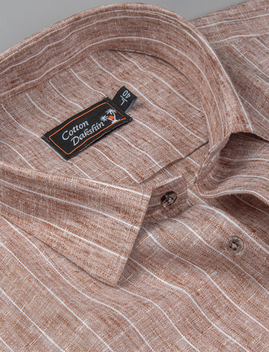 Euro Linen Fone Colour with Lining Shirts for Men