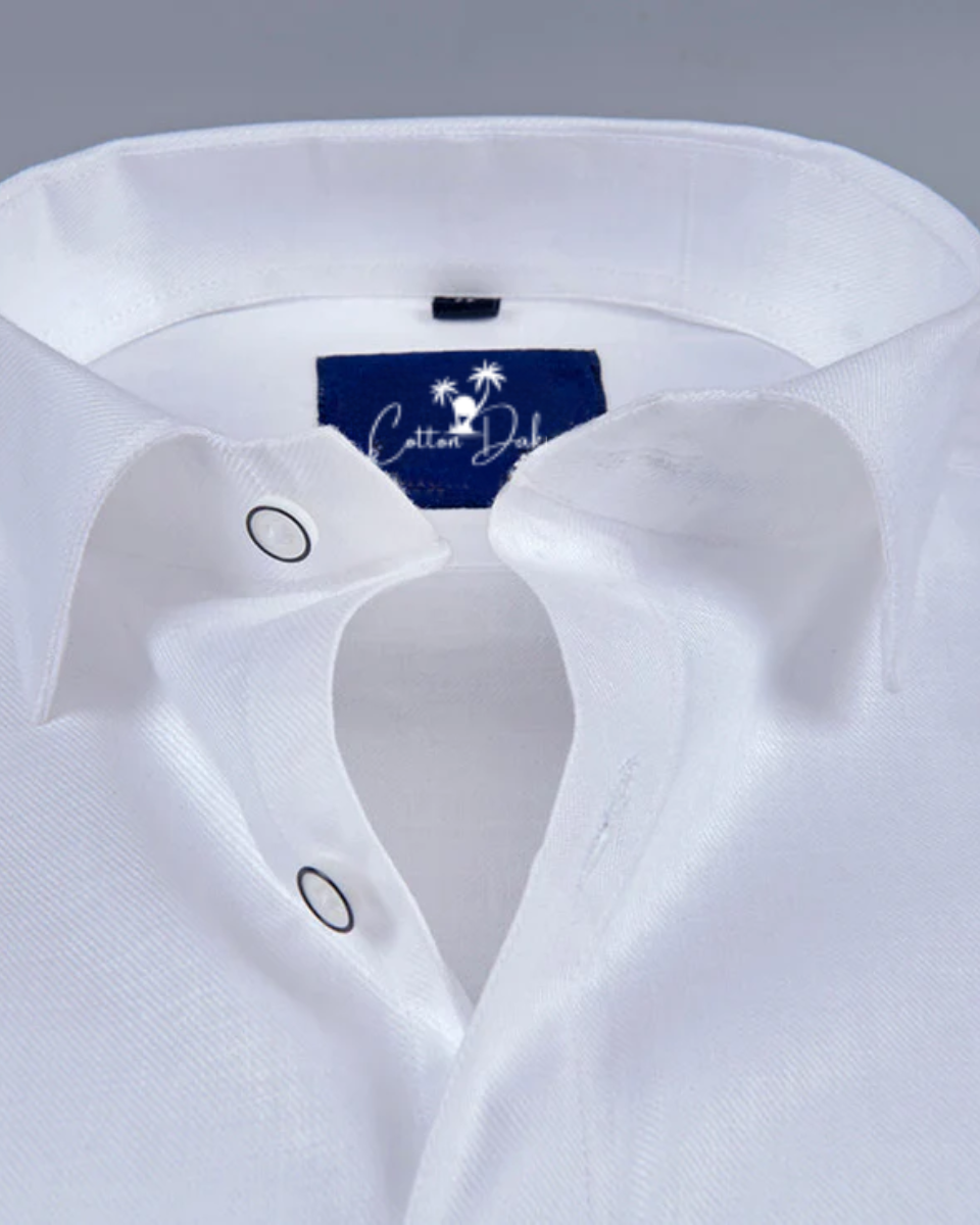Linen White Premium Shirts for Men