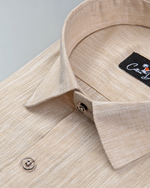 Linen Light Fone Colour Shirt for Men