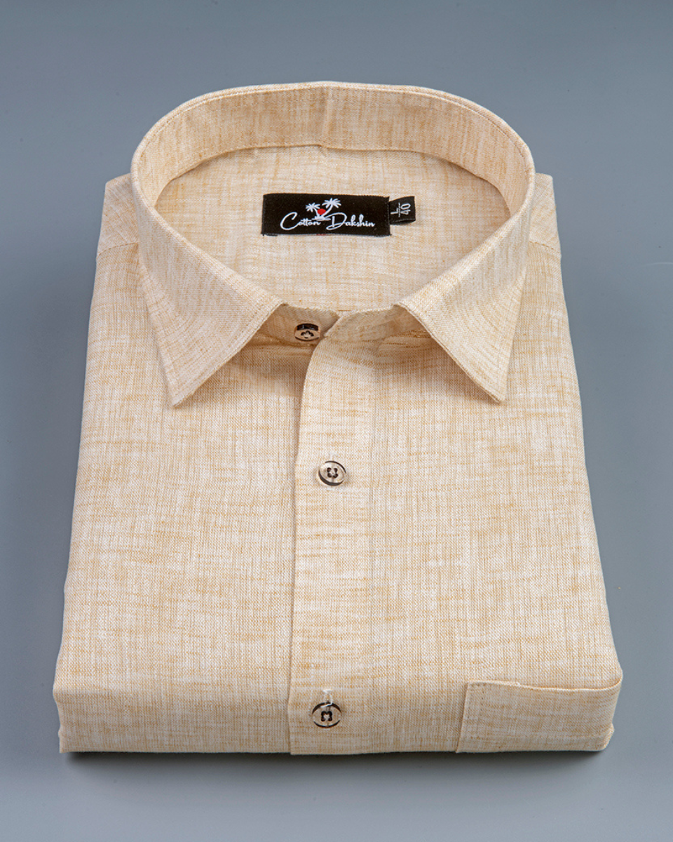 Linen Fone Colour Shirts for Men