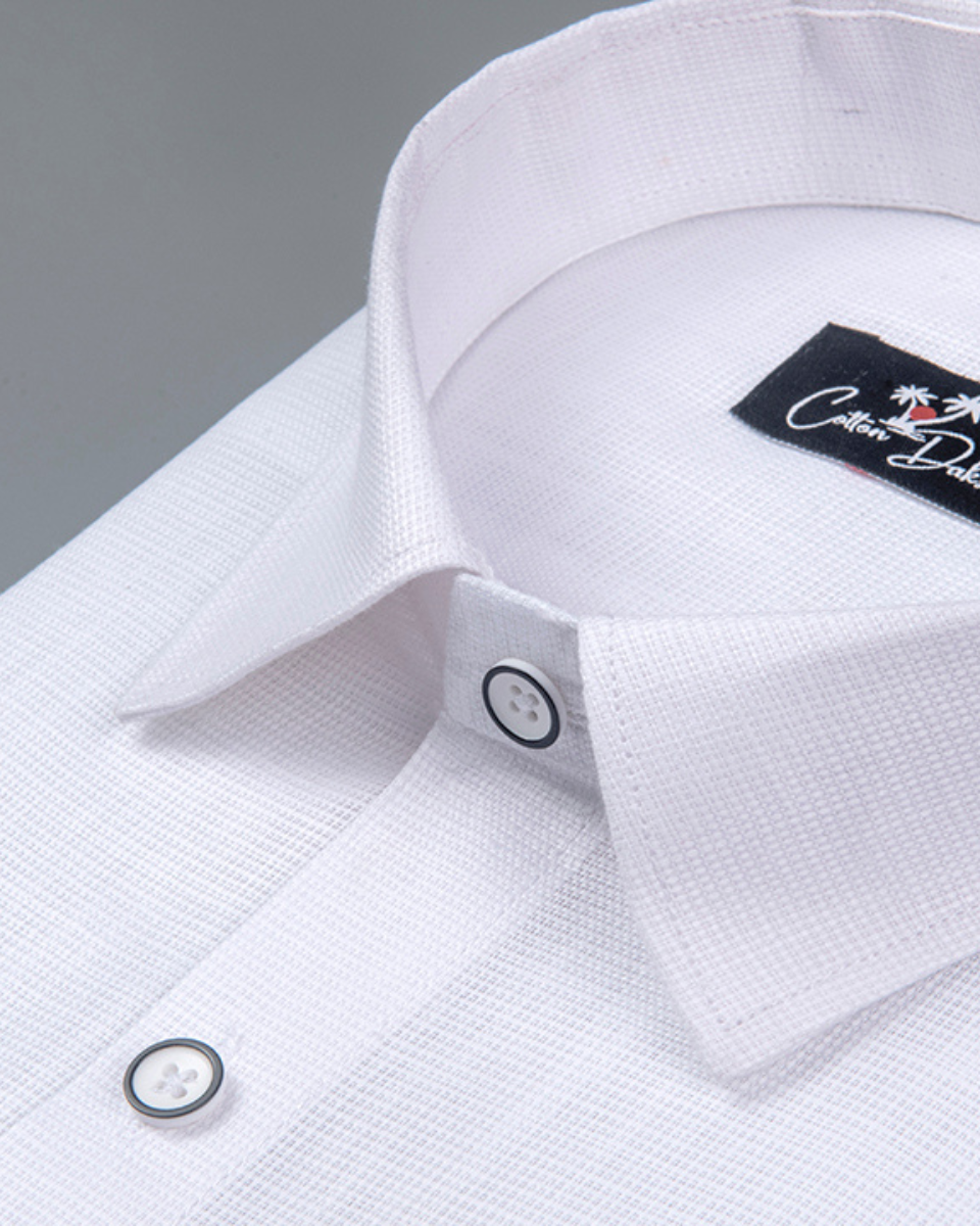 Casa Linen Prime White Shirts for Men