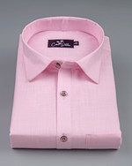 Cotton Pink Colour Shirts for Men
