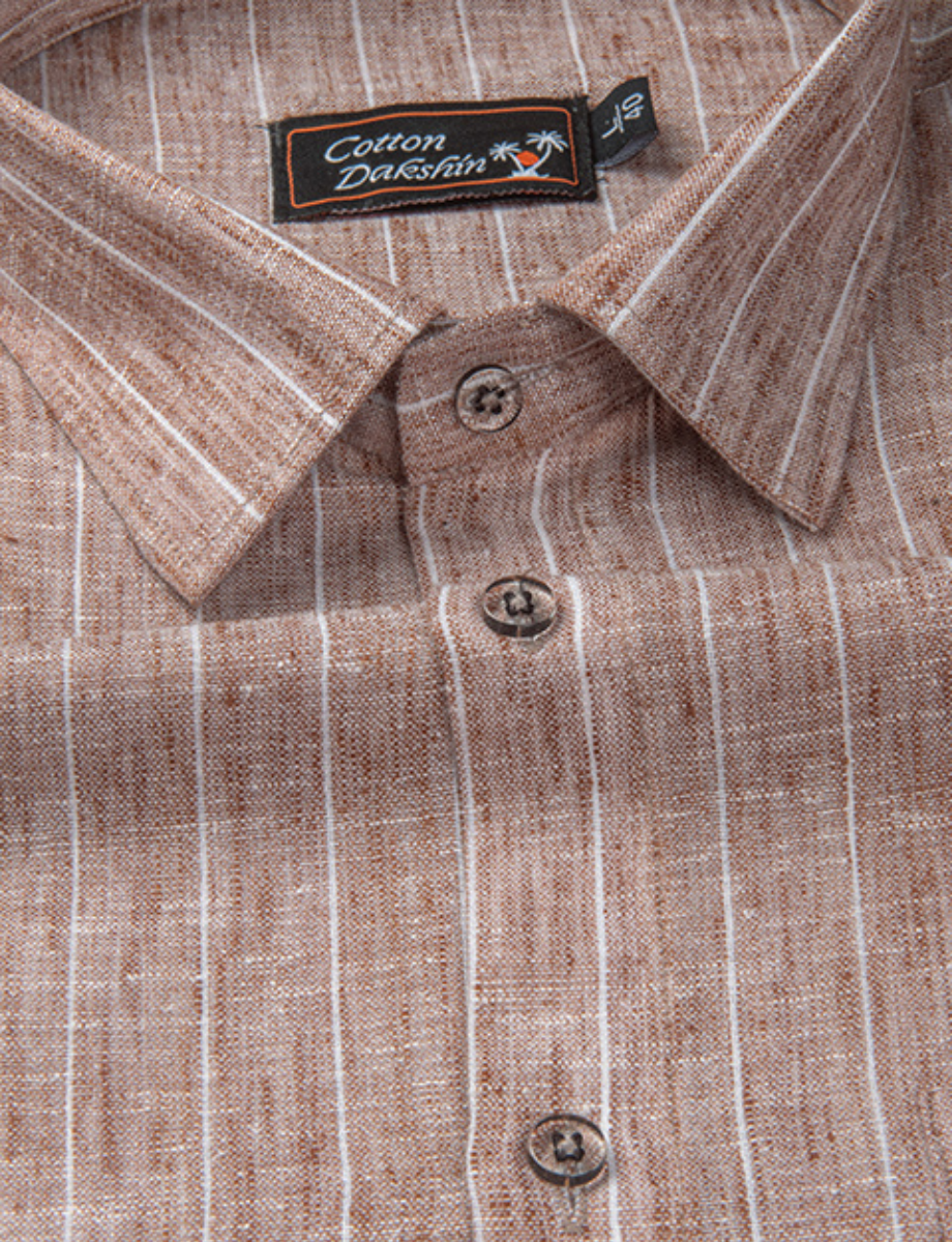 Euro Linen Fone Colour with Lining Shirts for Men