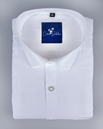 Linen White Premium Shirts for Men
