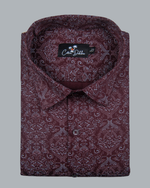 Cotton Marrun Rajwada Print Shirts for Men