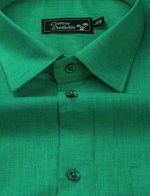 Linen Green Colour Shirts for Men
