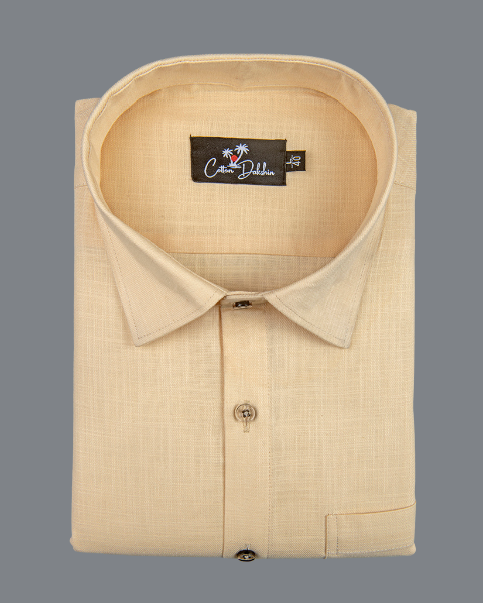 Cotton Light Fone Colour Shirts for Men