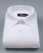 Belgium Linen White Shirts for Men