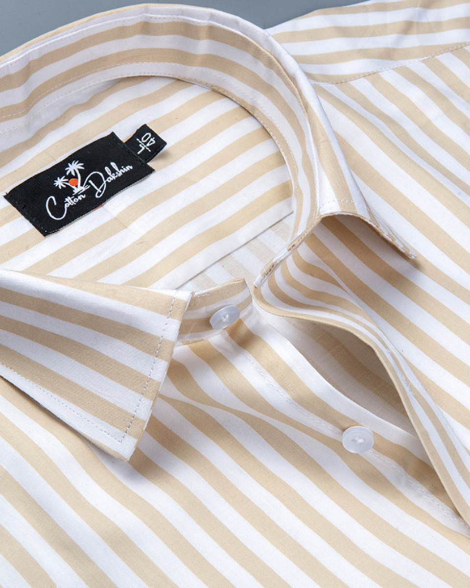 Cotton White with Fone Linning Shirts for Men