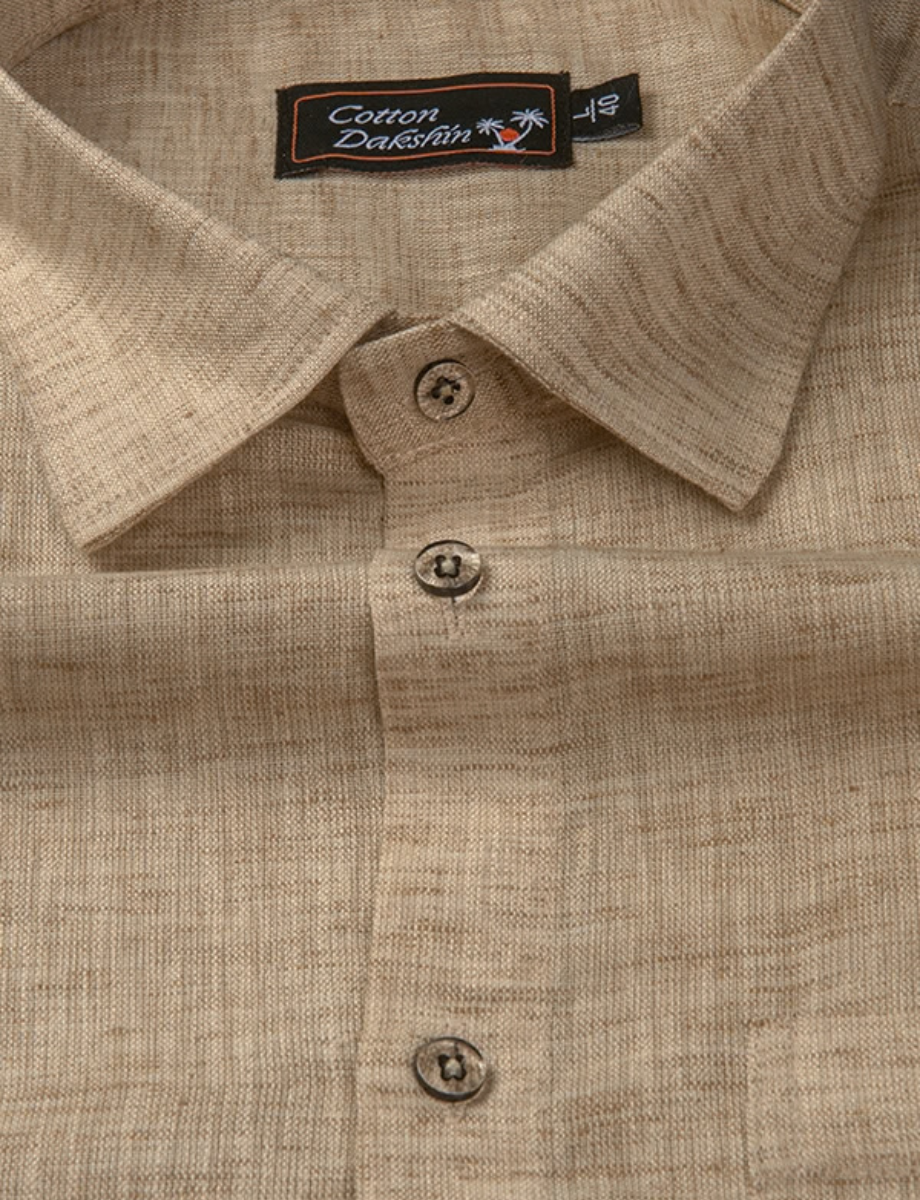 Linen Fone Colour Shirts for Men
