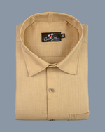Slub Linen Fone Colour Shirts for Men