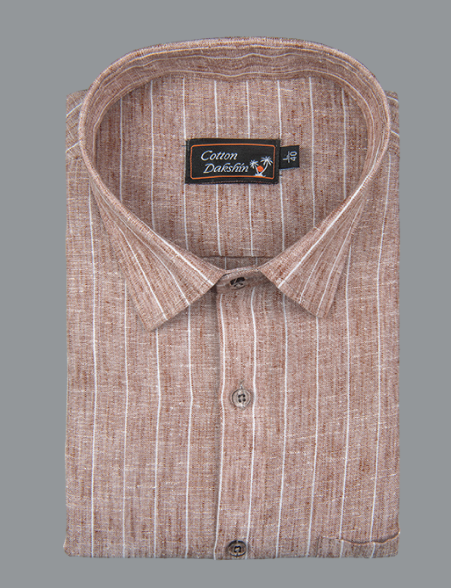 Euro Linen Fone Colour with Lining Shirts for Men
