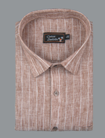 Euro Linen Fone Colour with Lining Shirts for Men
