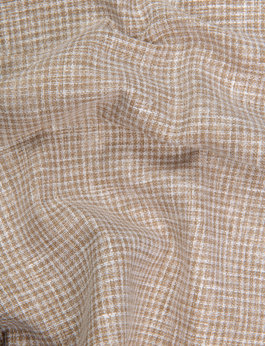 Linen Fone Colour Checks Shirts for Men