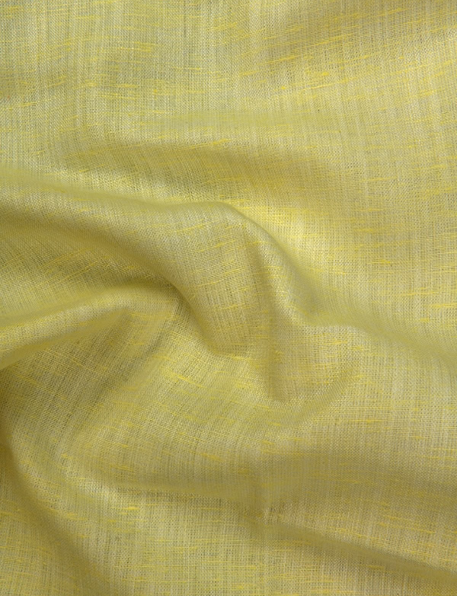 Linen Lemon Colour Shirts for Men