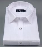 Italian linen Structure White Shirts for Men