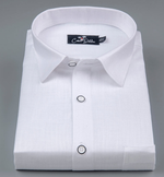 Linen White Premium Shirts for Men
