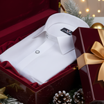 Italian linen Structure White Shirts for Men