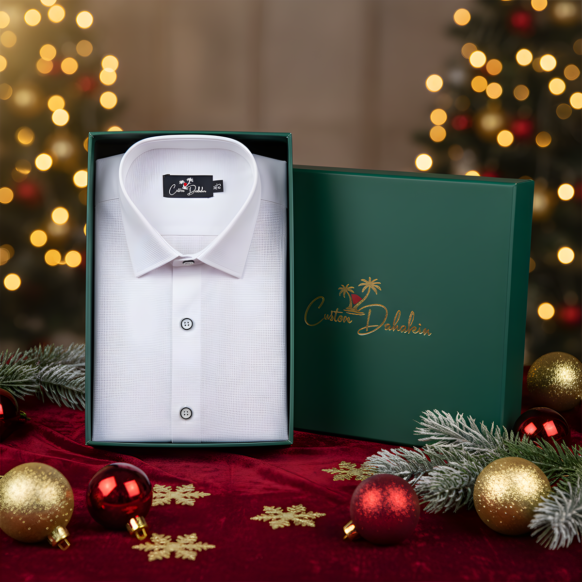 Italian linen Structure White Shirts for Men