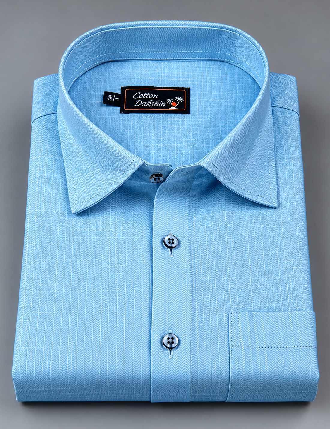Bristol linen sky blue colour shirts for men