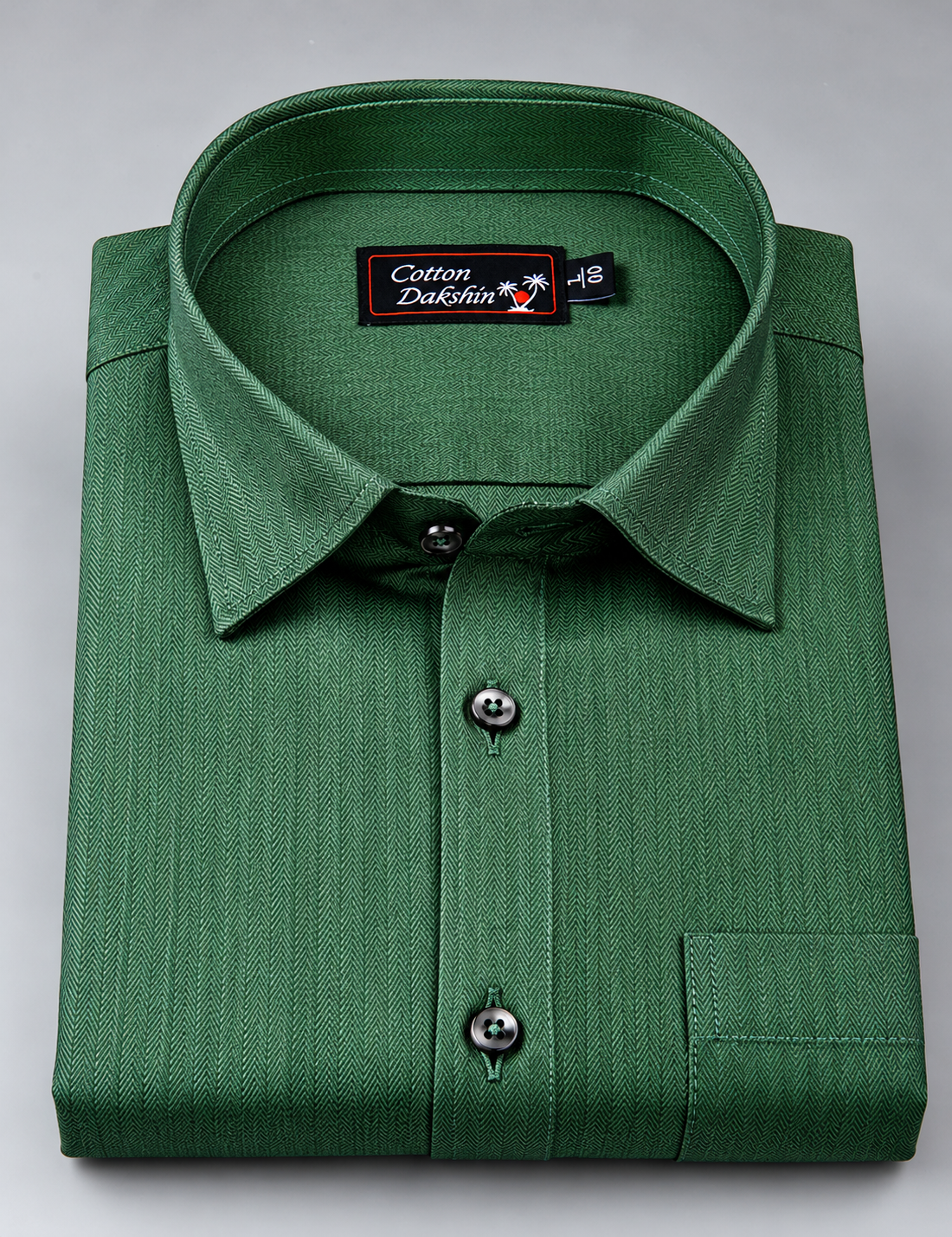Bristol linen Green colour shirts for men