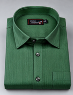 Bristol linen Green colour shirts for men