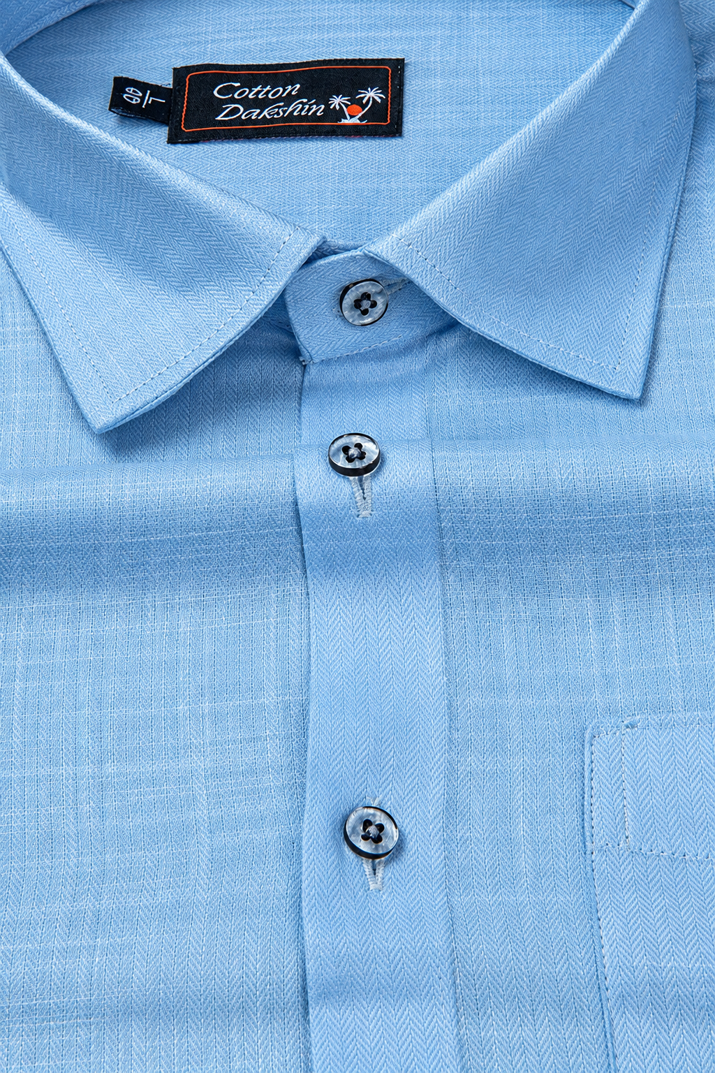 Bristol linen sky blue colour shirts for men